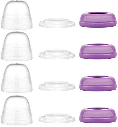 Maymom Bottle Dome Cap, Bottle Top, Sealing Disk Compatible with Lansinoh Bottle, Momma Bottles, Not Original Lansinoh Pump Parts, Signature Pro,Smartpump, Manual Breastpump