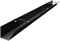 EISNHAUER ® Kabelwanne Basic abklappbar gegen den Kabelsalat am Schreibtisch (1470 mm, Schwarz)