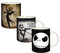 The Nightmare Before Christmas NBC Jack Skellington Tasse Kaffeebecher Becher Bedruckt als 3er-Set mit Henkel für Heißgetränk Fan Set