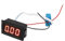 Digital Ammeter - DC Strommessgerät mit Hall Sensor und LED-Anzeige bis 50A für Fahrzeuge, präzise und vielseitig einsetzbar