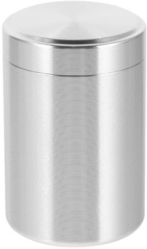 MAGICLULU Pot à thé en alliage de titane pour chat, boîte à biscuits en métal, pot de conservation alimentaire, récipient à céréales, récipient à farine, sucre, boîte à thé, petit thé, voyage en vrac