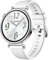 GIOPUEY Armband Kompatibel mit Huawei Watch GT4 41mm, Weiches Silikon Armband [Verschleißfest] [Atmungsaktiv] Ersatzarmband - White