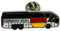 Réplique de badge de sport de football Euro Euro WM - Épinglette à collectionner - Équipe nationale d'Allemagne - Bus d'équipe, Cuivre Métal Laiton
