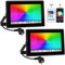 LED Strahler Aussen RGB, T-SUNUS 30W RGB Strahler Fluter Outdoor WiFi Bluetooth APP Steuerung, IP66 Wasserdicht Außenstrahler für Garten Party Disco