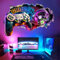 ANHUIB Wandtattoo Gamer,Wandaufkleber 3D Gaming,Game Wandtattoo Jugendzimmer Junge,Wandsticker Kinderzimmer Jungen,Gaming Controller Videospiel Wandsticker für Spielzimmer,Gamer Zimmer Dekoration