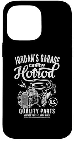 iPhone 14 Pro Max Jordan's Hotrod Garage Classic Car Jordan Design Case