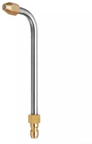 Pressure Washer Angled for LANCE, 30 degree/90 degree/U shape Extension Spray Wand Nozzle, 1/4 Male Quick Connect(17cm-90)