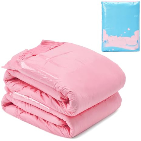 LittleForBig 6500 ml Adult Diaper 2 Pieces - ABDry Ultra Absorbent Diapers | High Absorbency Core Advanced Leak Guards Soft Skin-Friendly Padding Tear Protection Adjustable Tapes Secure Comfortable Fit