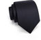 Massi Morino Seidenkrawatte Herren Schwarz - 6,5cm breit, 155cm lang - Krawatte aus 100% Seide I Slim-Fit Herrenkrawatte I Inklusiver Geschenkbox