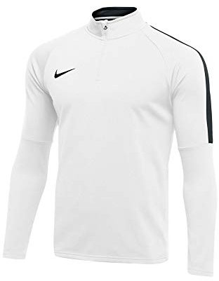 Nike W Nk DRY ACDMY18 Dril Top LS Long Sleeved T-Shirt - White/Black/X-Small