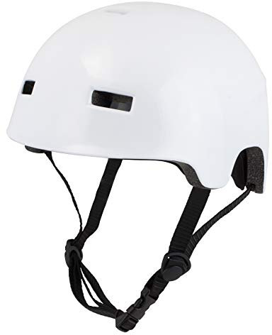 Funbee Casque Adulte Blanc vélo, Trottinette, Roller - Loisirs d'extérieur - D'arpèje - OFUN175A-B