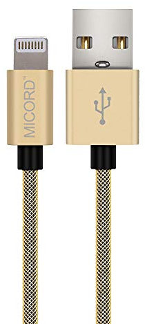 LHIABNN 3FT Syncing Fast Charging Lightning to USB Cable,Apple MFi Certified Charger Braided Data Cord Compatible with iPhone X 8 8 Plus 7 7 Plus 6 6 Plus 5s iPad Pro Air 2 iPad Mini 2 (C/Gold)