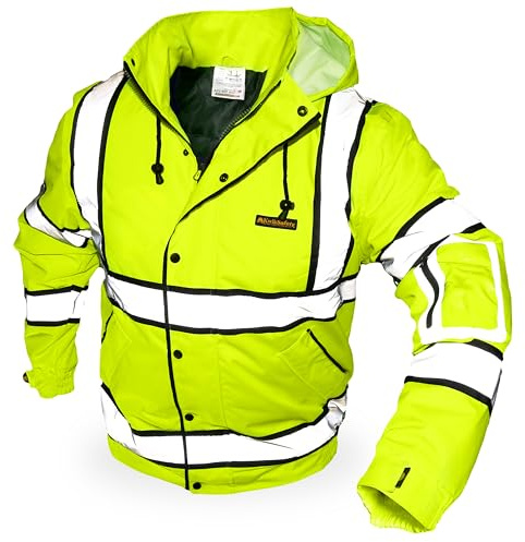 KwikSafety MARSHAL Bomber Safety Jacket Class 3 / Yellow 2XL