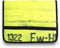 Roter Hahn 112 Hochwertige Feuerwehr Schreibmappe Organizer Konferenzmappe aus gebrauchtem Feuerwehrschlauch NEON GELB/NEON LINE