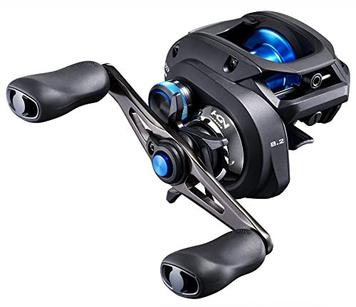 Shimano SLXDC150 Baitcast-Angelrolle, Rechtshänder, 6,3:1 Übersetzung