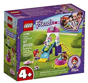 LEGO Friends Puppy Playground 41396 Starter Building Kit; Best Animal Toy Featuring Friends Character Mia, New 2020 (57 Pieces)
