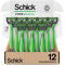 Schick Xtreme 3 Original Sensitive Einwegrasierer für Männer, Einwegrasierer für Herren, für die Rasur empfindlicher Haut, 12 Karat