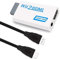 Wii to HDMI Converter Adapter 1080P for Full HD Device with 3,5mm Audio Jack&HDMI Output Compatible with Nintendo Wii, Wii U, HDTV, Monitor-Supports All Wii Display Modes 720P（ HDMI Cable Included）