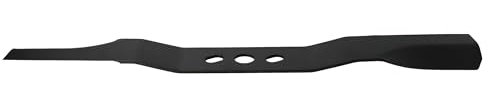vhbw Ersatz-Messer kompatibel mit Brast BRB-RM-18141 ESTART, BRB-RM-18196, Rasenmäher - Ersatzklinge, Schwarz