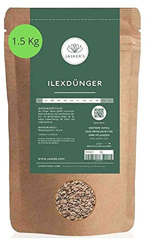 Ilexdünger 1.5 Kg | Perfekter Dünger Für Alle Ilexarten | Nährstoffreicher Langzeitdünger Für Ilex Pflanzen | Nährstoffreicher Ilex Dünger Mit Magnesium Für Frischgrünes Blattwerk