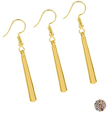 HJYZY One P. Roronoa Zoro Ohrringe Haken Cosplay Schmuck Sticker Set - Gold 23 Stück