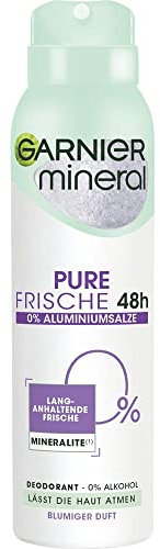 Deo Spray Deodorant Pure Frische blütensanft, 2 x 150 ml