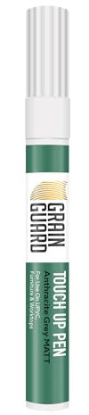 GRAIN GUARD Touch-Up & Scratch Repair Pens | ANTHRACITE GREY MATT (RAL 7016) | Touch-Up Pens: Furniture, Kitchen Units, Worktops, Doors & Windows | Wood, Metal, Hard Plastics, UPVC | 10ml