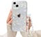 Ownest Compatible with iPhone 15 Plus Case with Clear Cute Bling 3D Bowknots Pearl Aesthetic Patterns for Women Teen Girls, Glitter Sparkle Back and Lens Protective Phone Case Cover + Chain