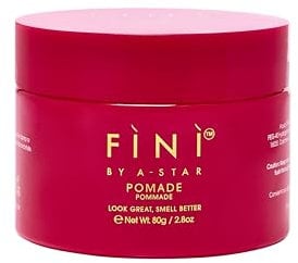 Fini by A-Star Pomade for Men – Firm Hold, Slick Finish, Water-Based, OUD Scented, Strong Styling Pomade for All Hair Types