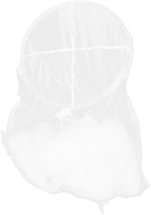HEMOTON Moskitonetz Für Babybett Laufstall Und Stubenwagen Einfache Montage An Decke Transparentes Netz Mit Löchern cm² Passt Für Maße