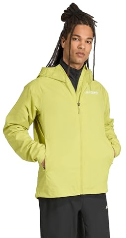 adidas Hombre Terrex Multi 2 Layer RAIN.RDY Jacket, preloved lime, XL