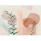 murando - Papier Peint Panoramique Intissé Abstrait 400x280 cm - Revêtement Mural pour Chambre Salon - Design Unique Moderne Décoration Murale - Gris marron vert rouge - a-A-10318-a-a