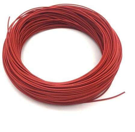 Cavo elettrico in silicone, filo in fibra di carbonio siliconico, cavo riscaldante a bassa tensione 5 V 12 V 24 V 36 V 48 V, cavo elettrico for sedile riscaldante auto, L * Ohm(100M*3)(100M*4)