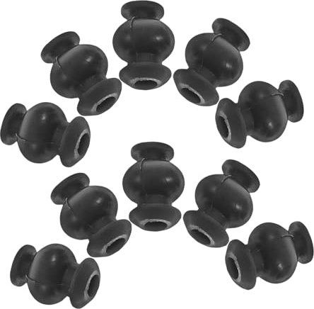 Toyvian 10pcs Drone Shock Absorber Rubber Balls for Rc Quadcopter Vibration Damping Camera Mount Drone Parts Vibration Absorbers Balls