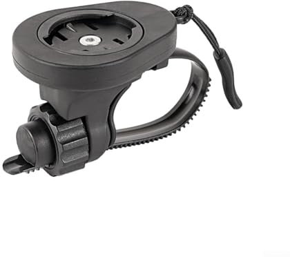 Jotekonoby Rubber Bike Computer Mount Adapter Headlight Bracket for Garmin GPS Devices Adjustable 15-35mm Frame Tube Diameter Cycling Accessory