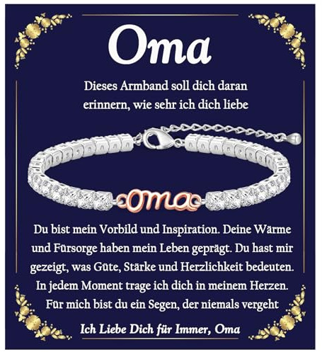 EPVID Geschenk für Frauen, Armband für Mama Tochter Schwester Oma, Liebevolles Geschenke für Mama Tochter zum Geburtstag Weihnachten Muttertag Abschluss Kommunion