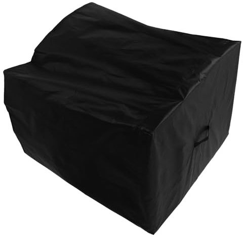 jojofuny Poolpumpenabdeckung Gartenschutz Oxford Gewebe Mit Kordelzug Gartenfilterpumpenabdeckung Winterfest Für Aufstellpool (84x61x86cm