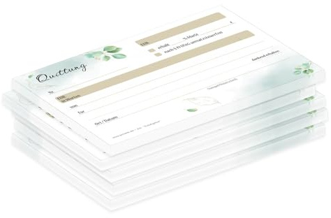 PRICARO Quittungsblock Eukalyptus, A6, 5 Stück