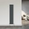 NRG 1800x272mm Single Flat Panel Designer Tall Vertical Radiator Central Heating Anthracite
