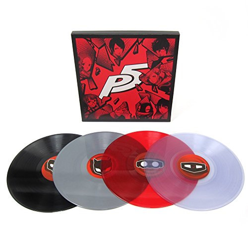 Atlus Sound Team: Persona 5 Soundtrack (Colored Vinyl) Vinyl 4LP Boxset