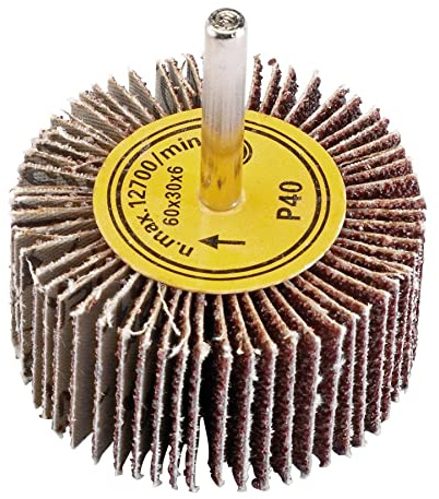 Draper Abrasive Flap Wheel, 60 x 30mm, 40 Grit 76466