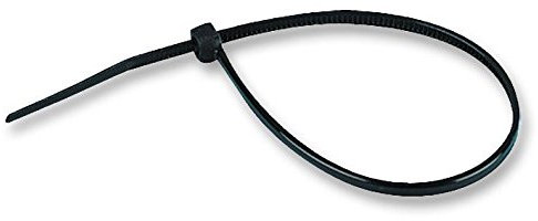 Pro Power 0301 CV-300SW Weatherproof Cable Ties, Black, 300 mm x 4.5 mm, Pack of 100