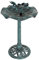 Bubble-Store Garten Vogeltränke mit 2 Deko-Vögeln, Vogelbad in Seerosenform, Kunststoff, 3 Heringe für festen Stand, grün, (BxH) ca. 50 x 82 cm