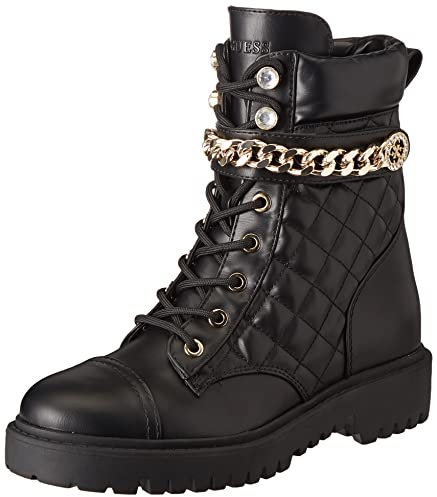 Scarpe donna Guess anfibio Odyssa ecopelle black D22GU38 FL8ODSELE10 35