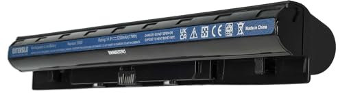 EXTENSILO Replacement Battery compatible with Lenovo IdeaPad G50-70M, G50-75, G50-80, G510s, G510s Touch Laptop (5200mAh, 14.8 V, Li-ion, Black)