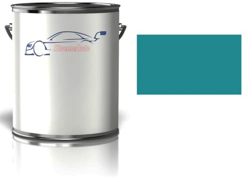 Xtremeauto RAL 5018 Turquoise Blue 250ml RAL Paint Tin/Can Satin Finish Paint DIY Indoor/Outdoor Perfect Finish Quick Dry Arts, Crafts, Furniture, Home, Garden