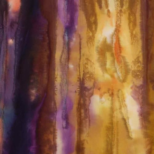 Baumwoll Stoff, Batik als Meterware zum Nähen, 50 cm