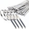 MgcTolBox Fascette Metalliche 4.6x400, Fascette in Acciaio Inox Autobloccanti Per Legare Fili Cavi Tubi Adatto per Legare Cavi, Tubi di Ferro,Tubo Flessibile,Tubo Cappa (50 Pezzi)