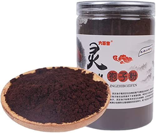 cn herb Polvo de esporas de Ganoderma Lucidum, 125 g, polvo de esporas Changbaishan