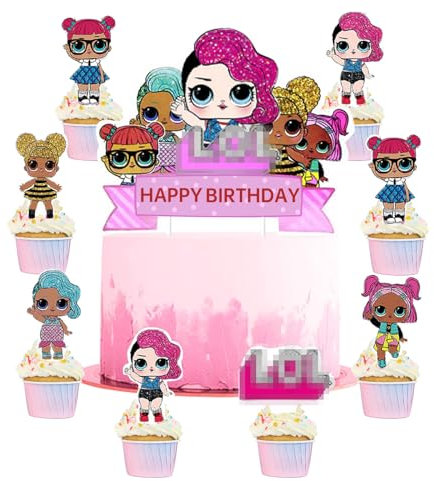 Tortendeko Kindergeburtstag, 25 PCS Geburtstag Kuchen Deko, Tortendeko Geburtstag Junge, Tortendeko Kindergeburtstag Mädchen